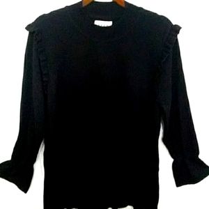 Elle Soft Black Sweater